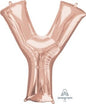 Letter Y Rose Gold Anagram