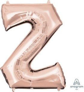 Letter Z Rose Gold Anagram