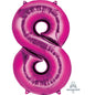 Number 8- Pink  -34 inch Anagram