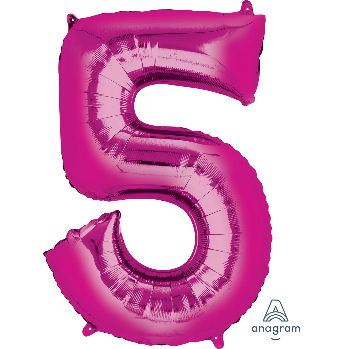 Number 5 - Pink  -34 inch Anagram
