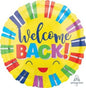 Welcome Back Stripes 18 inch Anagram