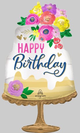 Anagram SUPERSHAPE Artful Floral Birthday