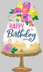 Anagram SUPERSHAPE Artful Floral Birthday