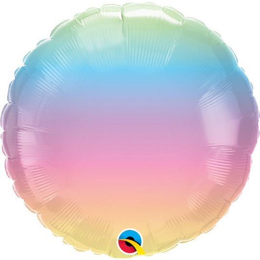 Pastel Ombré Round 18 inch QUALATEX