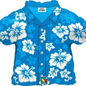 Hawaiian Blue Shirt 24 inch Qualatex