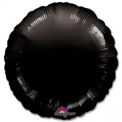 Black Round 18 inch Anagram