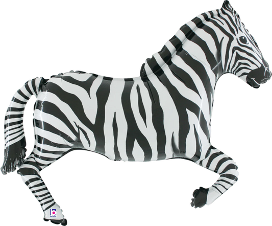 Zebra foil 43 inch Supershape  Betallic