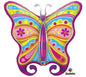 Supershape Paisley Butterfly foil - 40 inch Qualatex