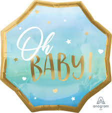 Oh Baby Octagon 22 inch Anagram