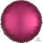 SATIN LUXE Pomegranate Round 18 inch Anagram