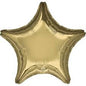 White Gold Star 18 inch Anagram