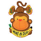 Hang in there Monkey 45 inch Betallic
