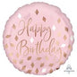 Anagram -18 inch Blush Birthday