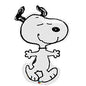Dancing Snoopy Dog Shaped Peanuts 43 inch foil - Qualatex