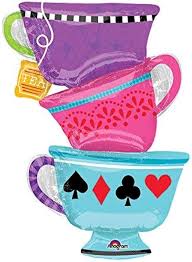 Tea cups 33 inch Anagram