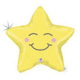 Chubby Star Holographic  26 inch Betallic