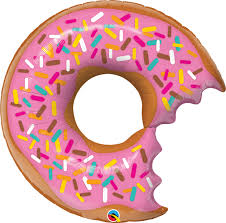 Bit Donut and Sprinkles 36 inch Qualatex