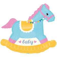 Baby Shower Rocking Horse 29 inch Anagram